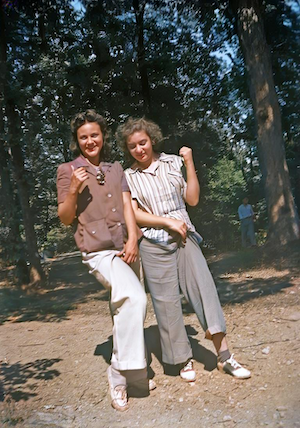 Dora Lieberman Laskey and Ruthie Fishman Zimbler